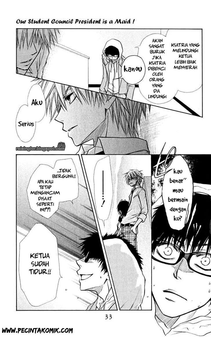 Kaichou Wa Maid Sama chapter 16 halaman 35