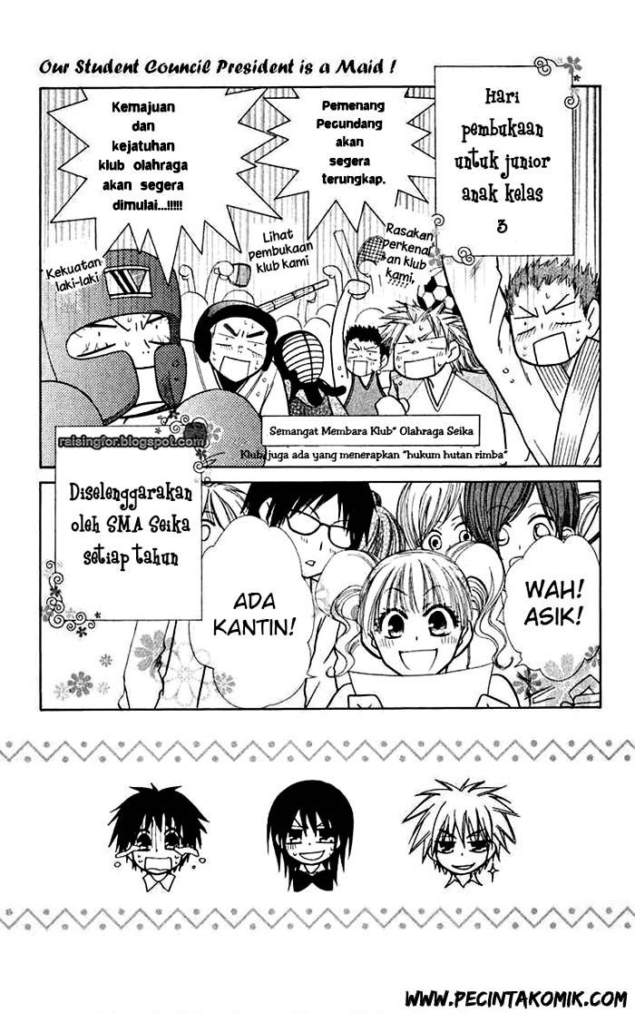 Kaichou Wa Maid Sama chapter 17 halaman 4