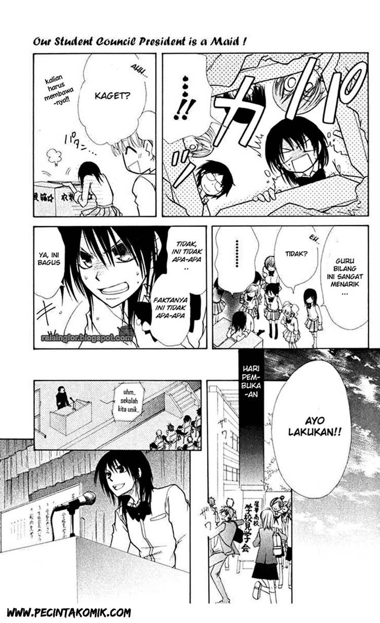 Kaichou Wa Maid Sama chapter 17 halaman 10