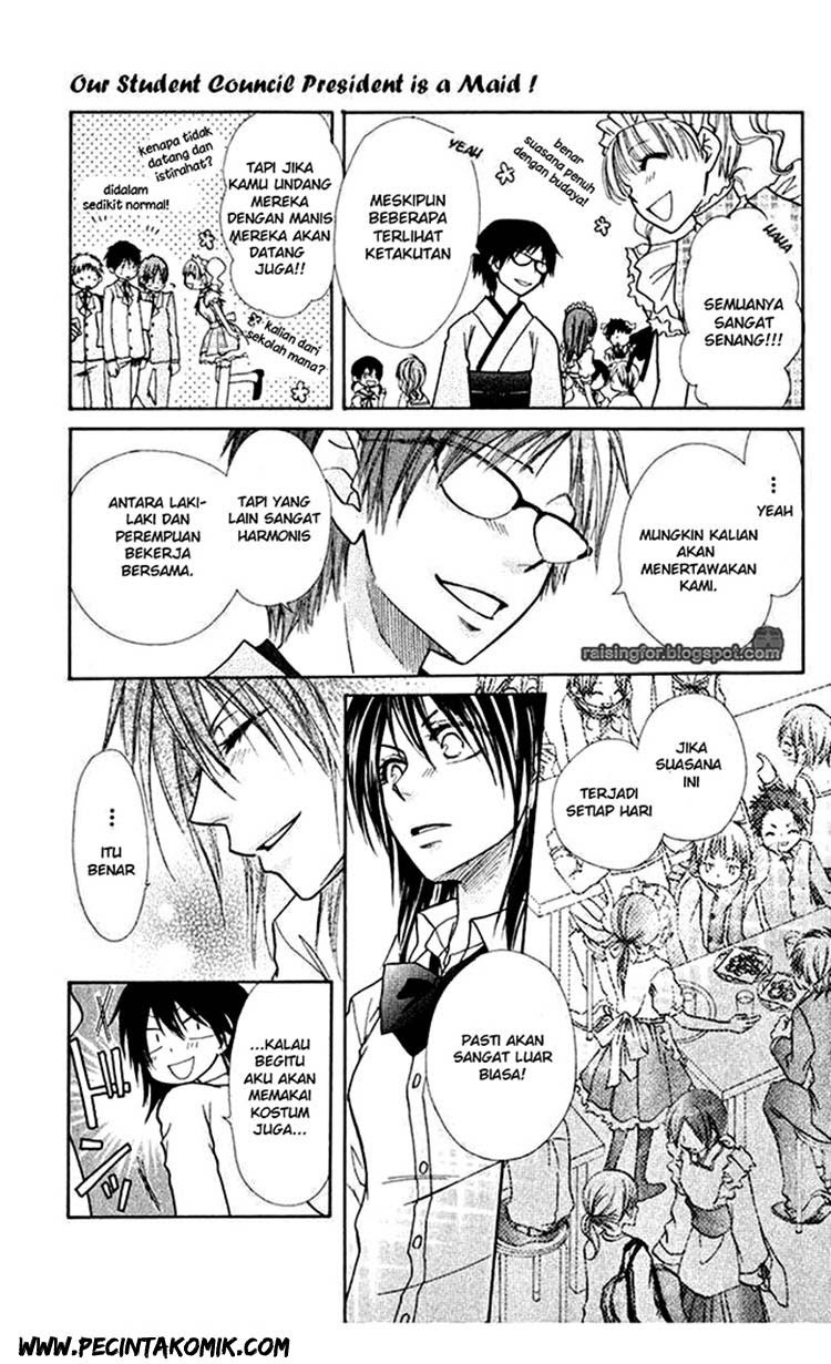 Kaichou Wa Maid Sama chapter 17 halaman 20