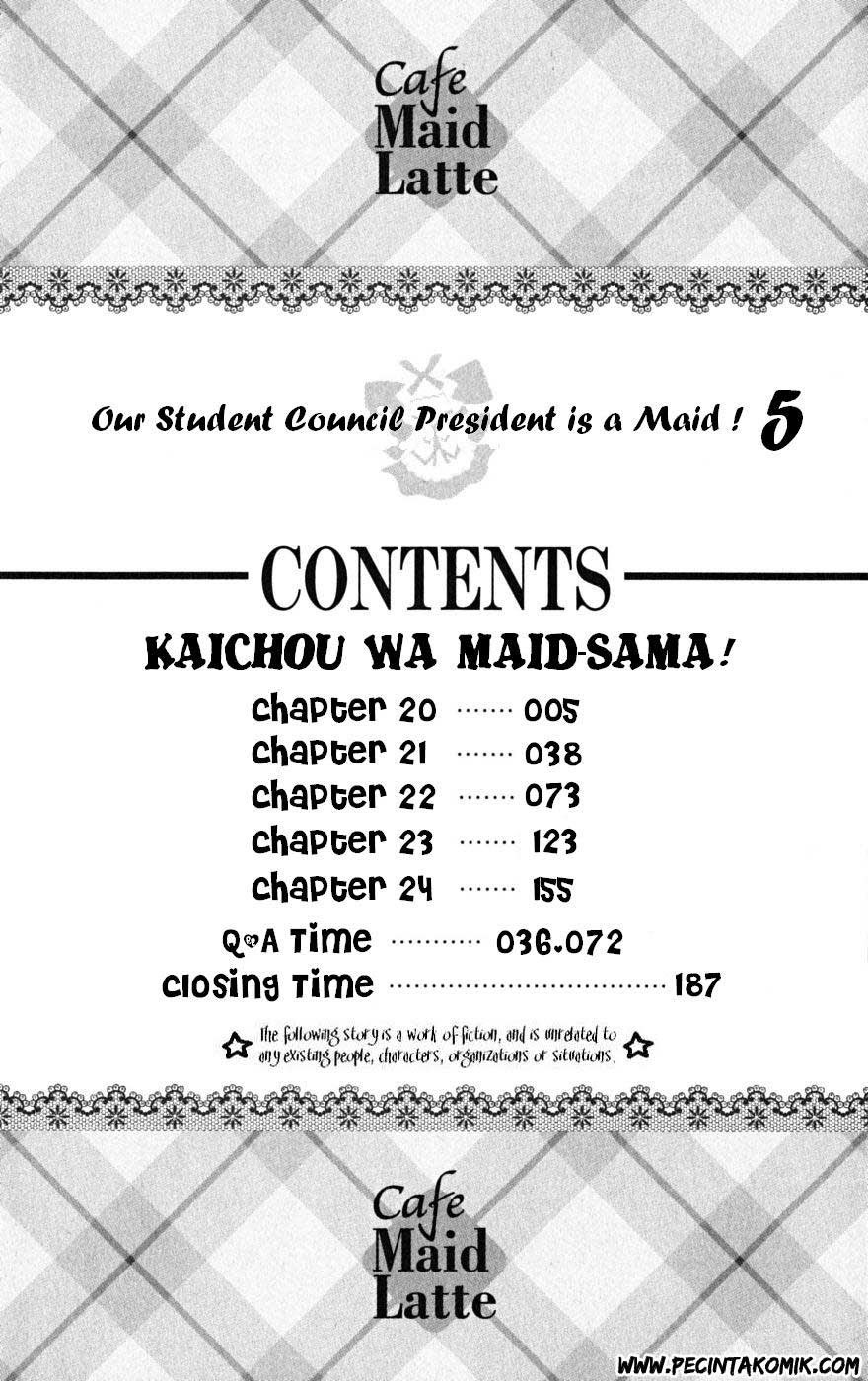 Kaichou Wa Maid Sama chapter 20 halaman 6