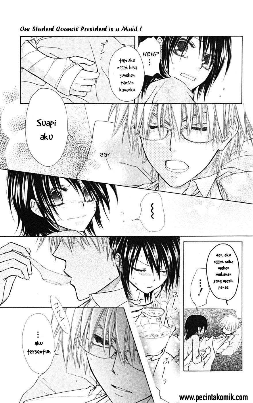 Kaichou Wa Maid Sama chapter 24 halaman 17