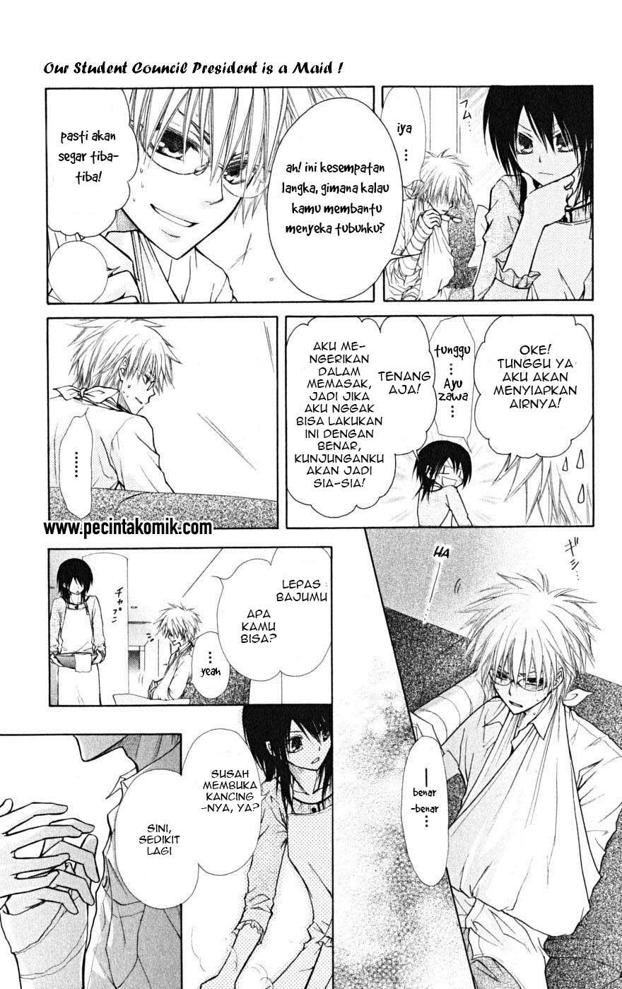 Kaichou Wa Maid Sama chapter 24 halaman 21