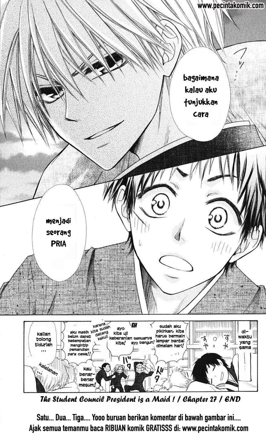 Kaichou Wa Maid Sama chapter 27 halaman 33