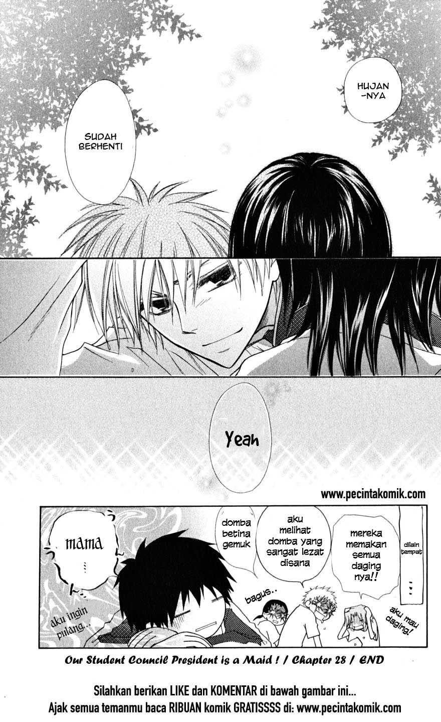 Kaichou Wa Maid Sama chapter 28 halaman 33