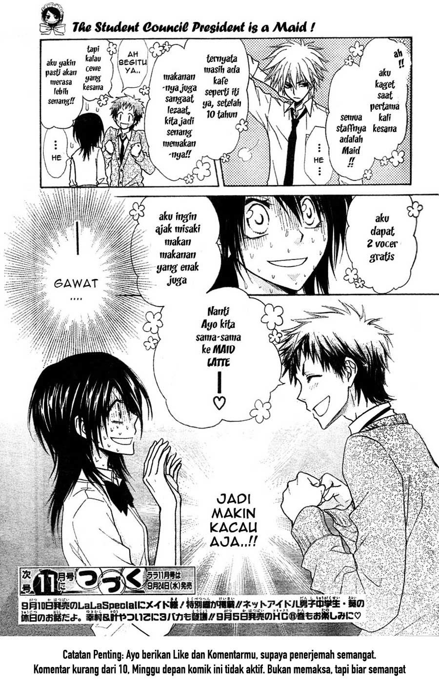 Kaichou Wa Maid Sama chapter 29 halaman 34