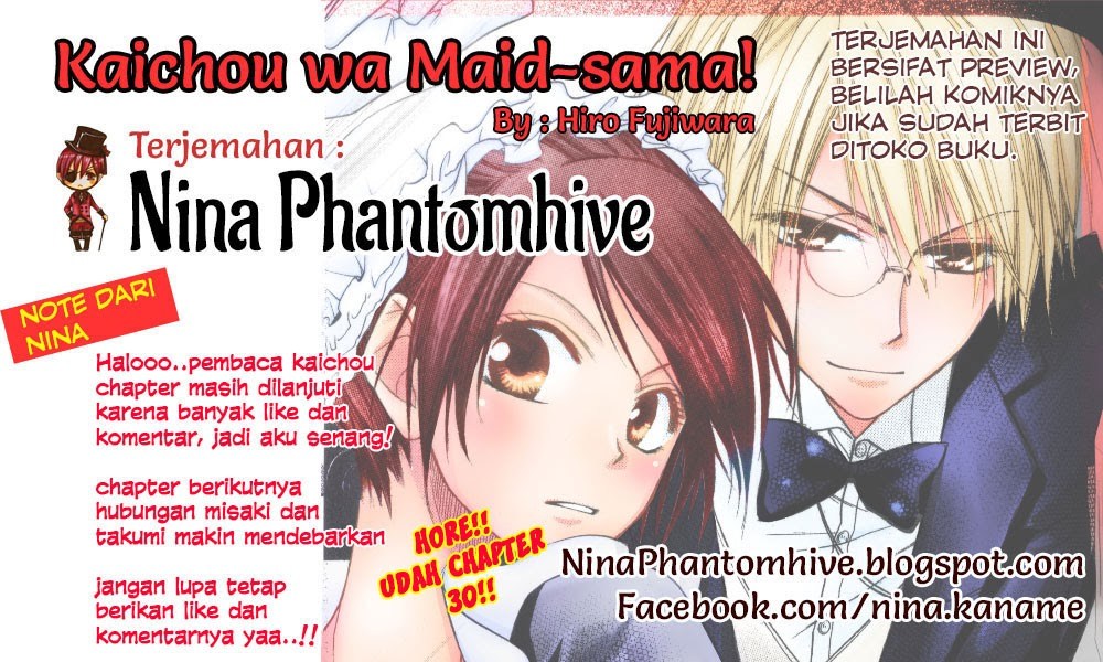 Kaichou Wa Maid Sama chapter 30 halaman 34