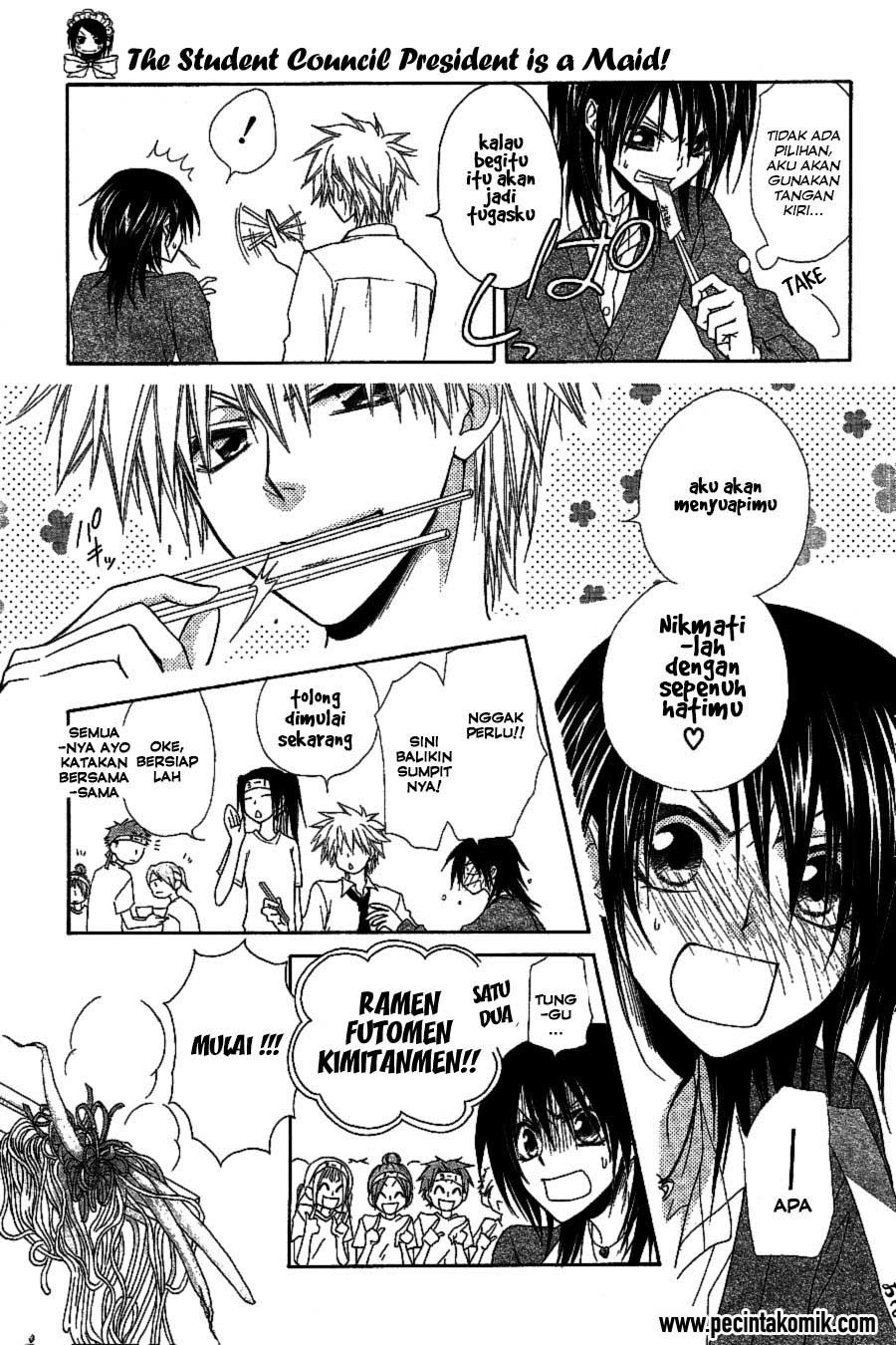 Kaichou Wa Maid Sama chapter 32 halaman 10