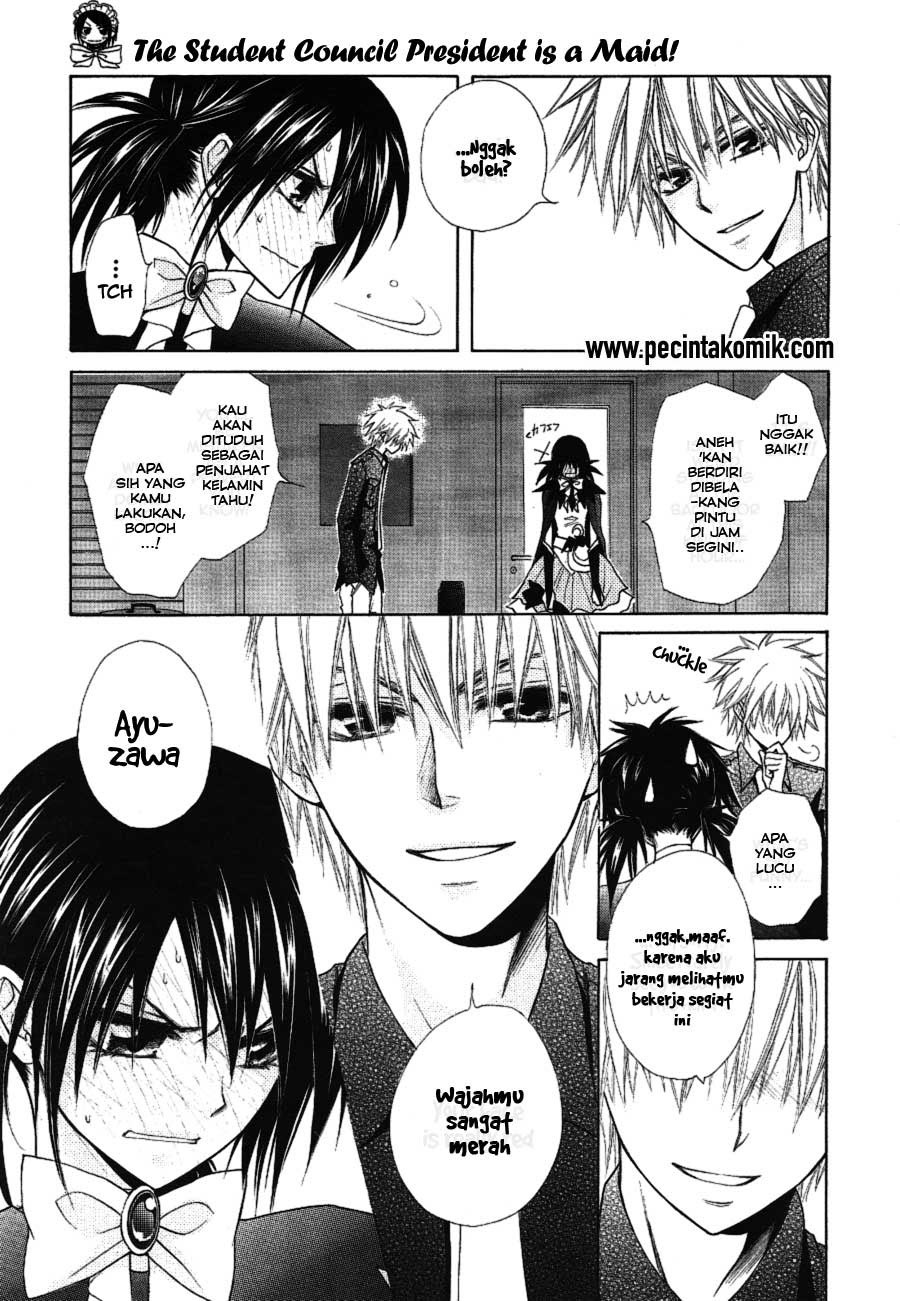 Kaichou Wa Maid Sama chapter 33 halaman 24