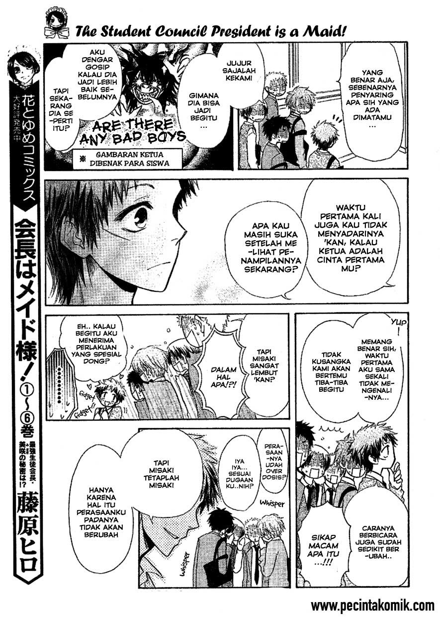 Kaichou Wa Maid Sama chapter 34 halaman 14