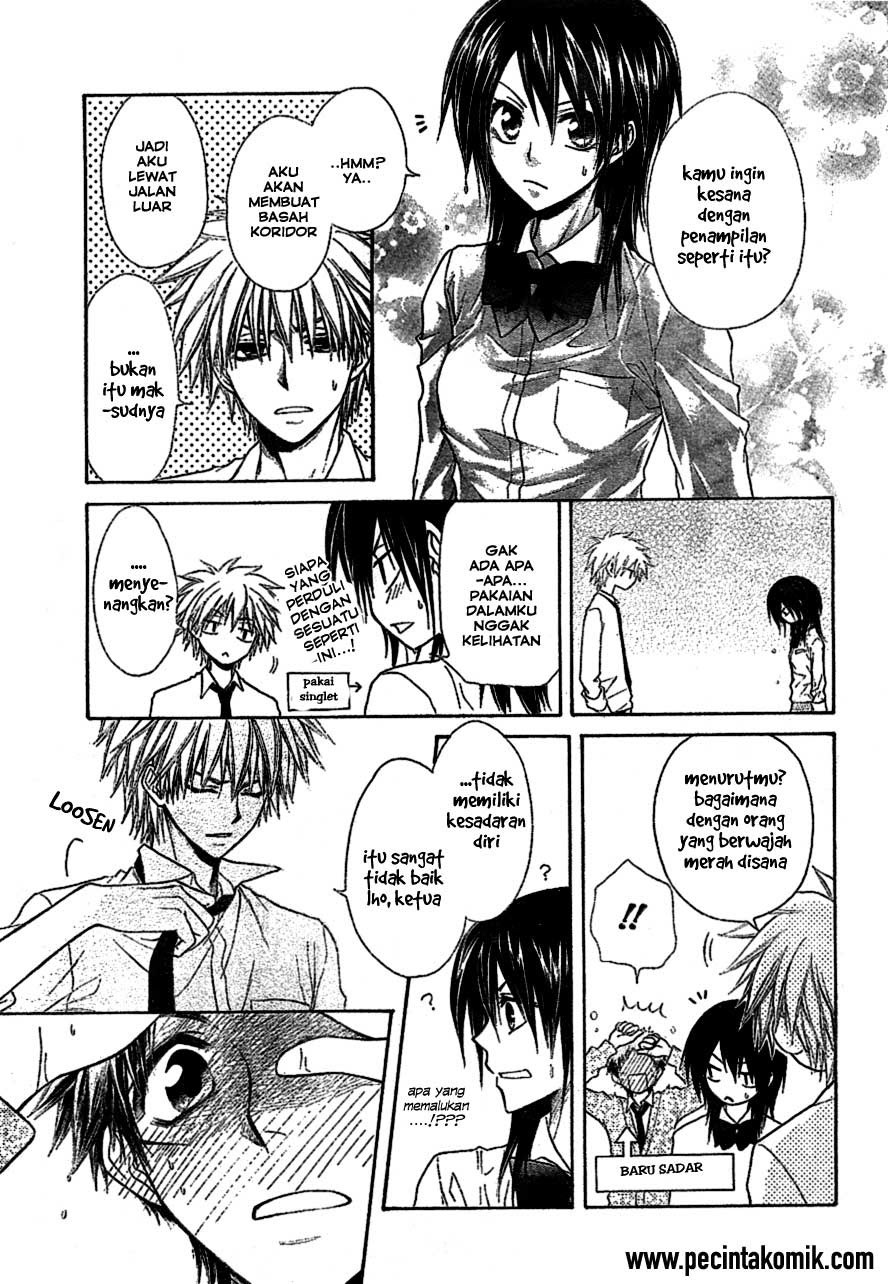 Kaichou Wa Maid Sama chapter 34 halaman 22