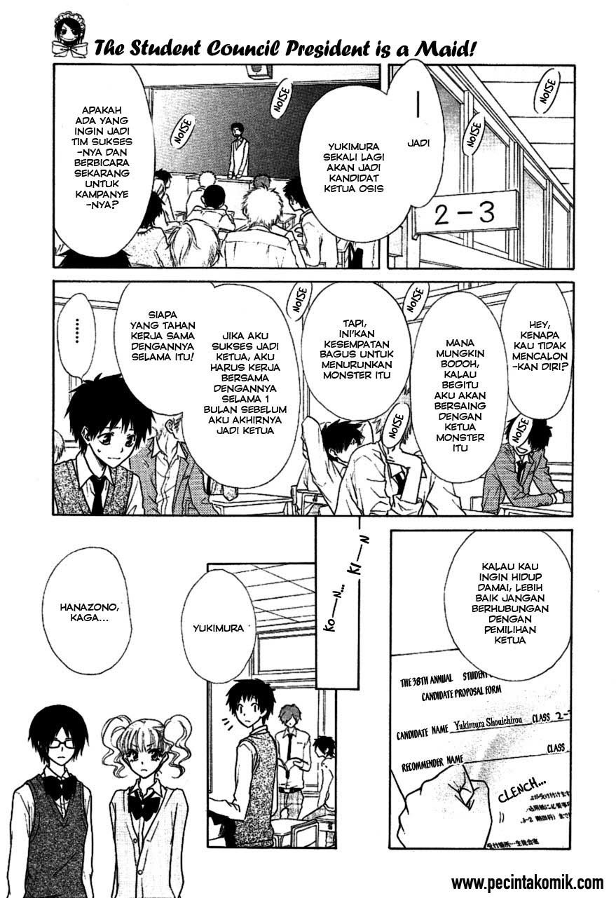 Kaichou Wa Maid Sama chapter 36 halaman 8