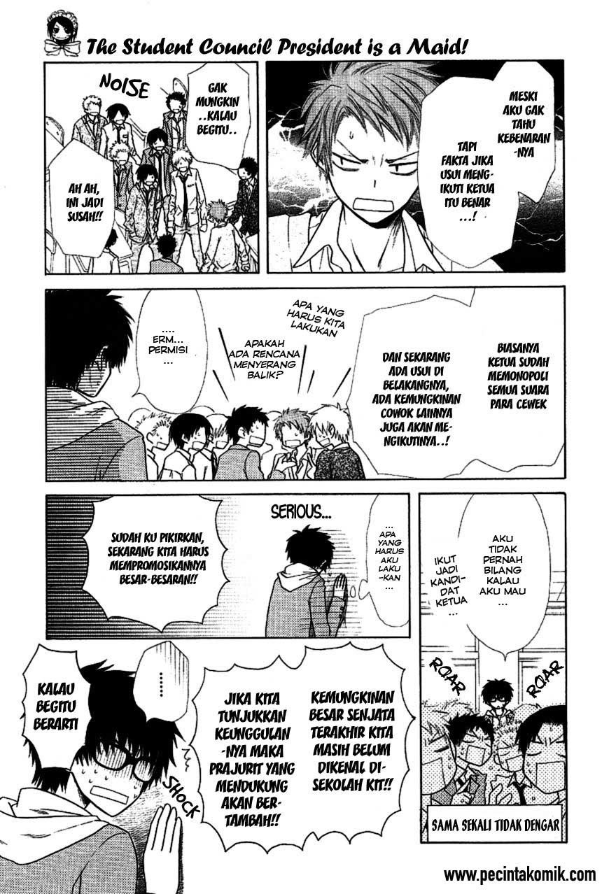 Kaichou Wa Maid Sama chapter 36 halaman 24