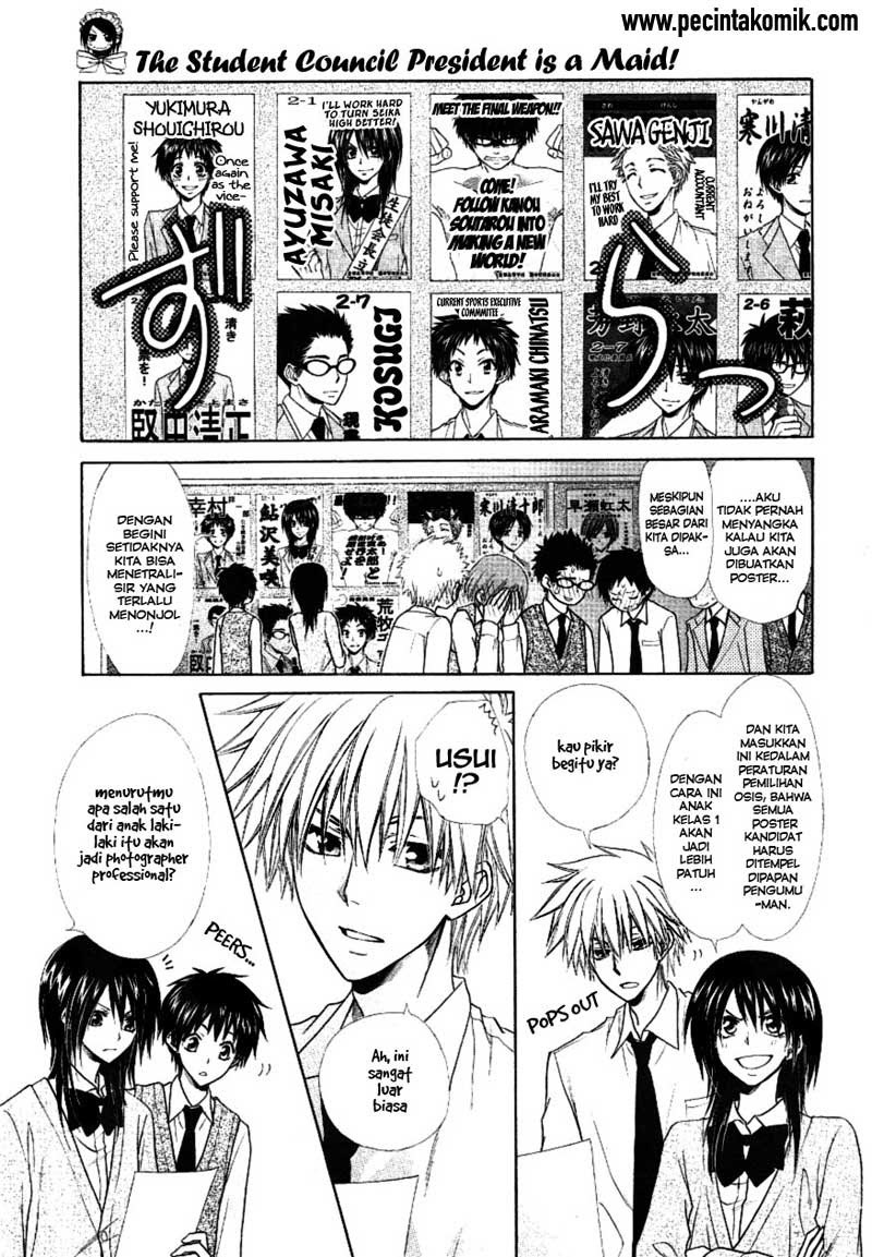 Kaichou Wa Maid Sama chapter 37 halaman 5