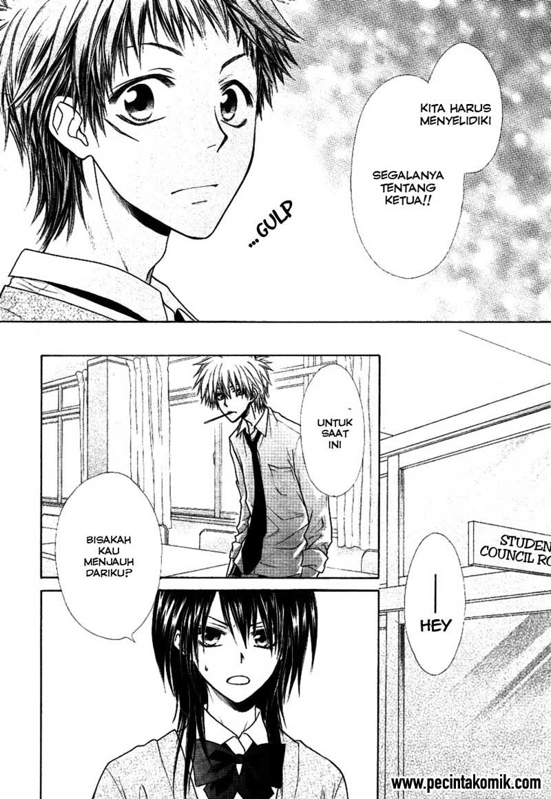 Kaichou Wa Maid Sama chapter 37 halaman 22