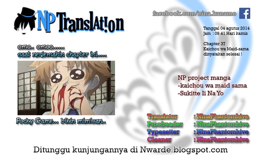 Kaichou Wa Maid Sama chapter 37 halaman 34