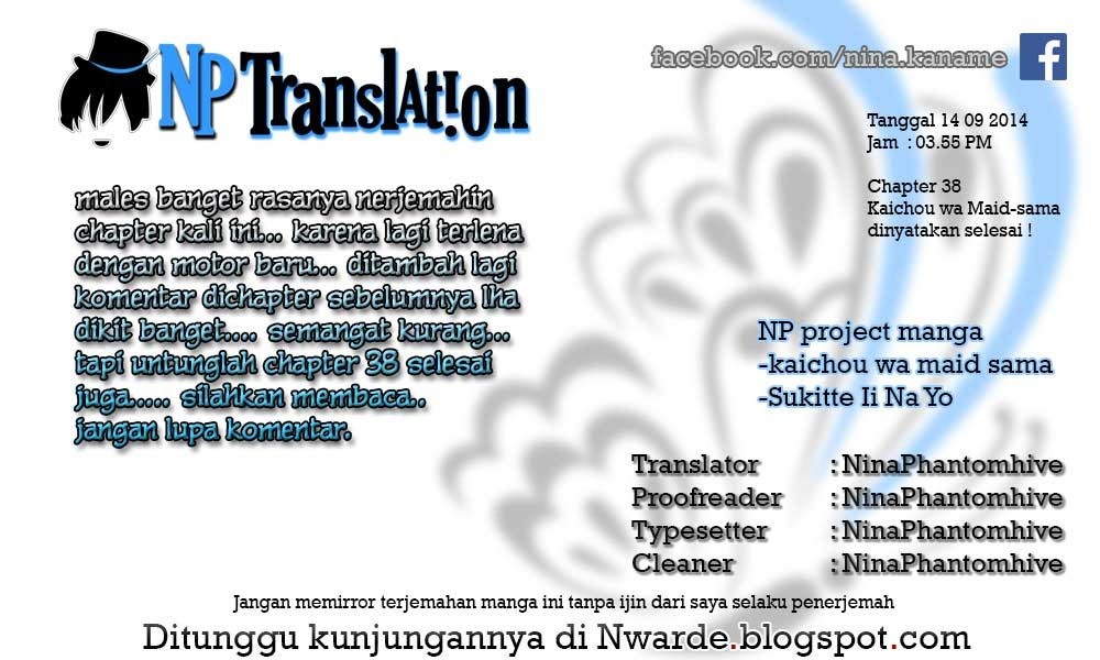 Kaichou Wa Maid Sama chapter 38 halaman 33