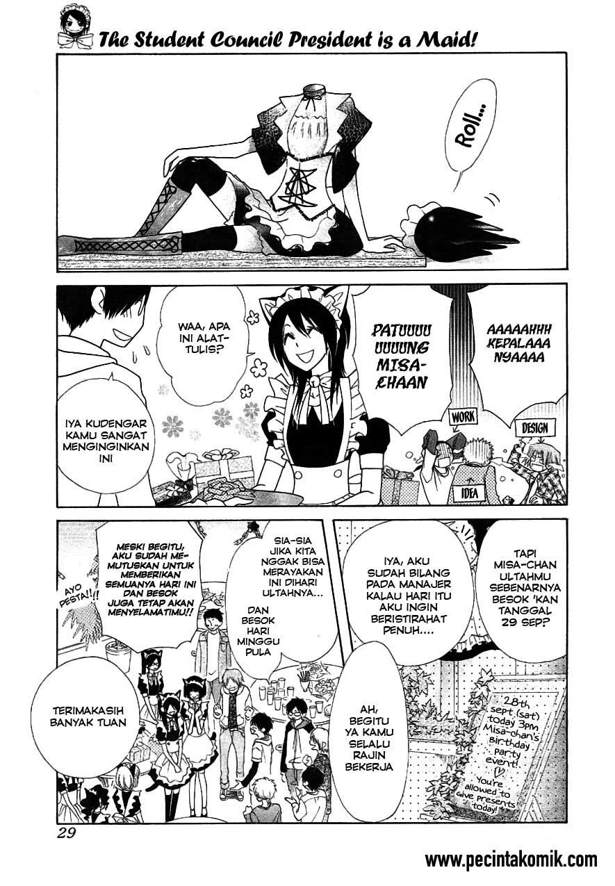 Kaichou Wa Maid Sama chapter 40 halaman 6