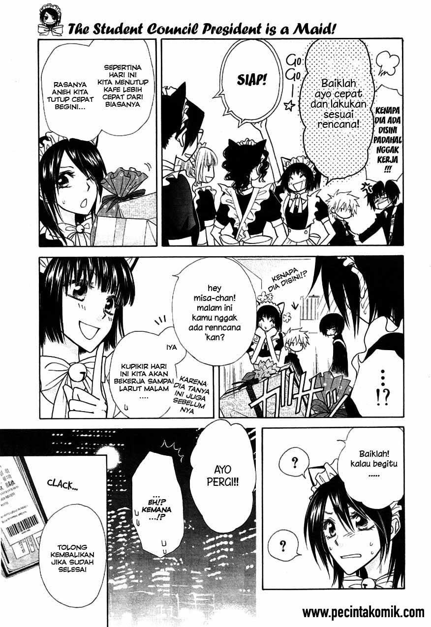 Kaichou Wa Maid Sama chapter 40 halaman 8