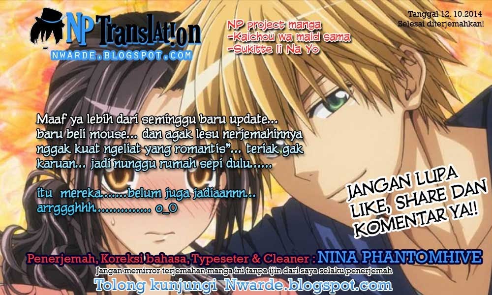 Kaichou Wa Maid Sama chapter 41 halaman 37