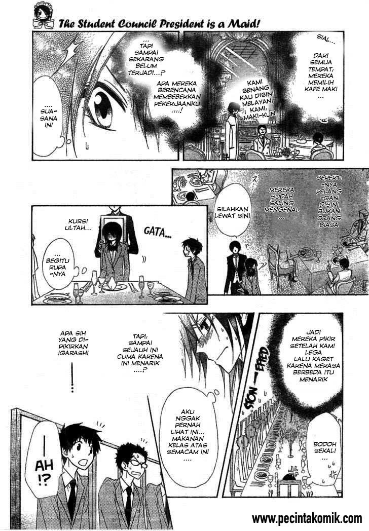 Kaichou Wa Maid Sama chapter 42 halaman 21