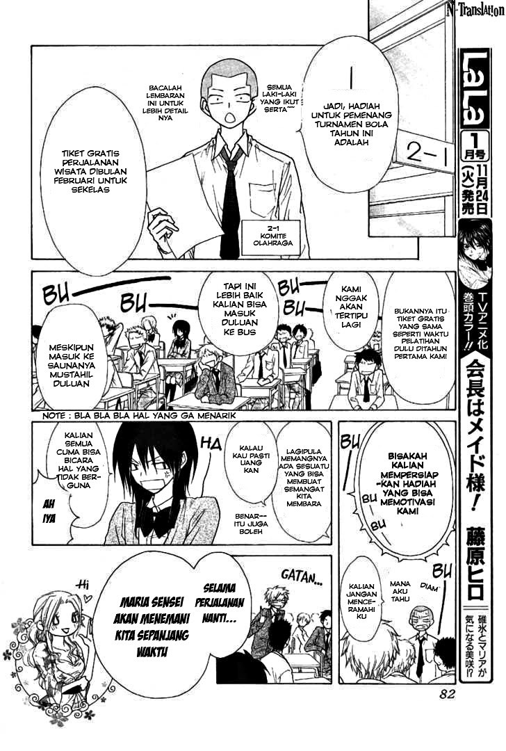 Kaichou Wa Maid Sama chapter 43 halaman 21