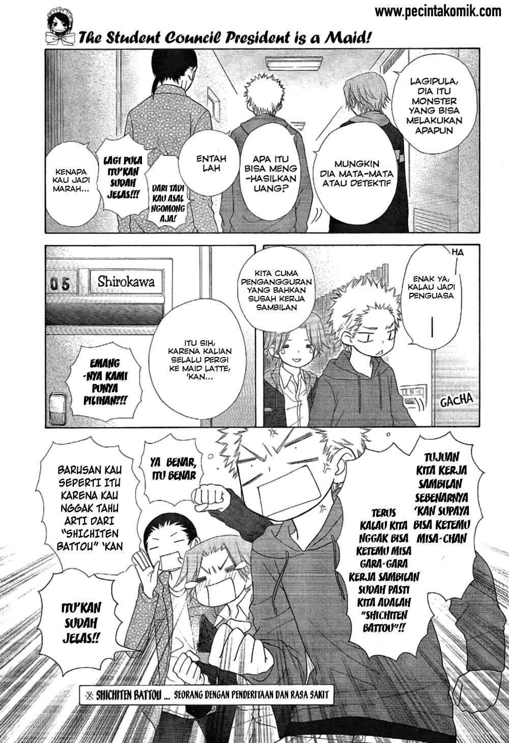 Kaichou Wa Maid Sama chapter 46 halaman 14