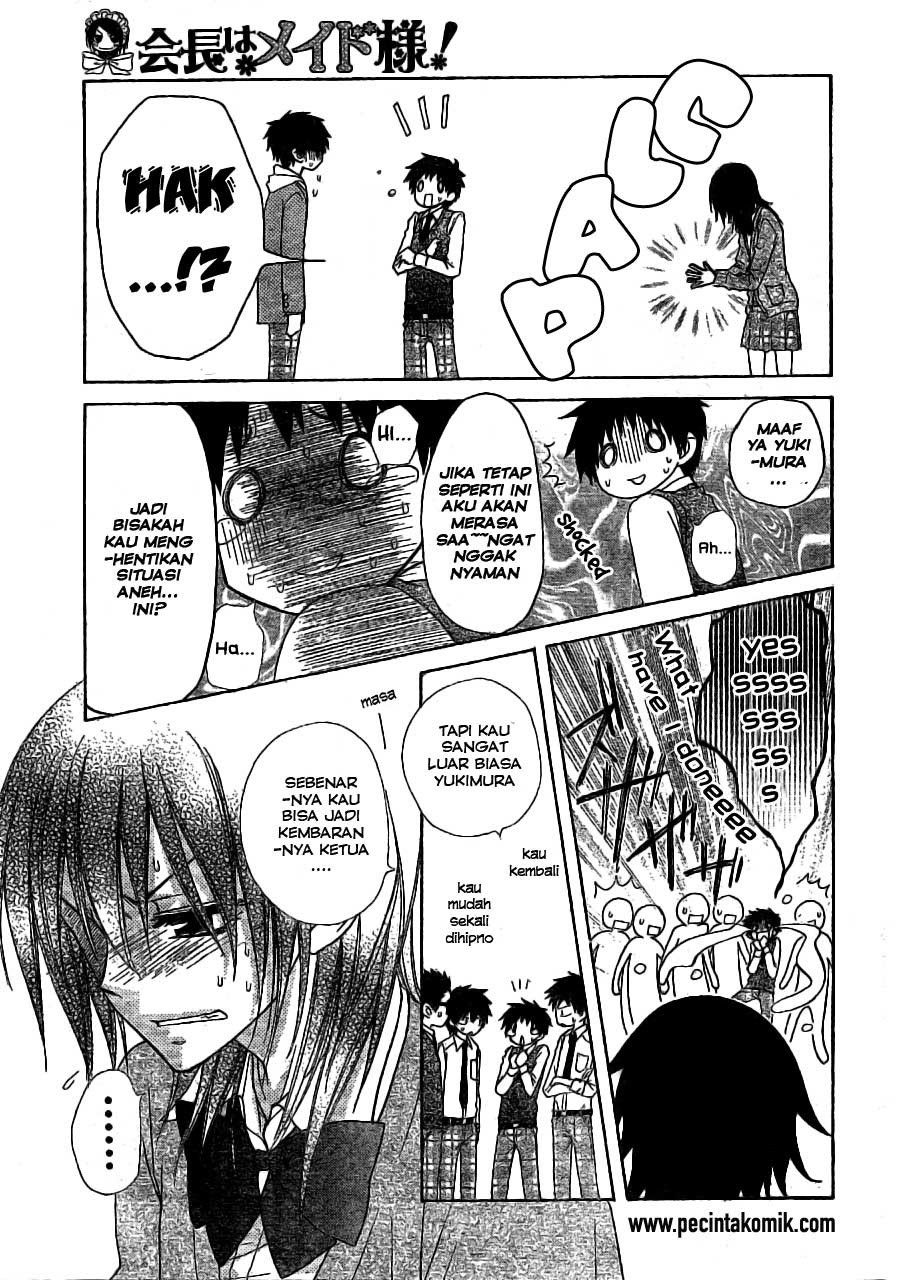 Kaichou Wa Maid Sama chapter 49 halaman 12