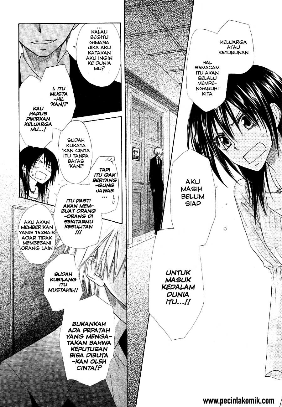 Kaichou Wa Maid Sama chapter 50 halaman 17