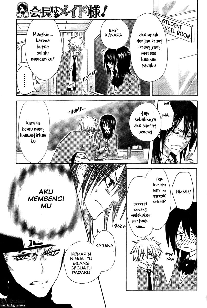 Kaichou Wa Maid Sama chapter 54 halaman 4