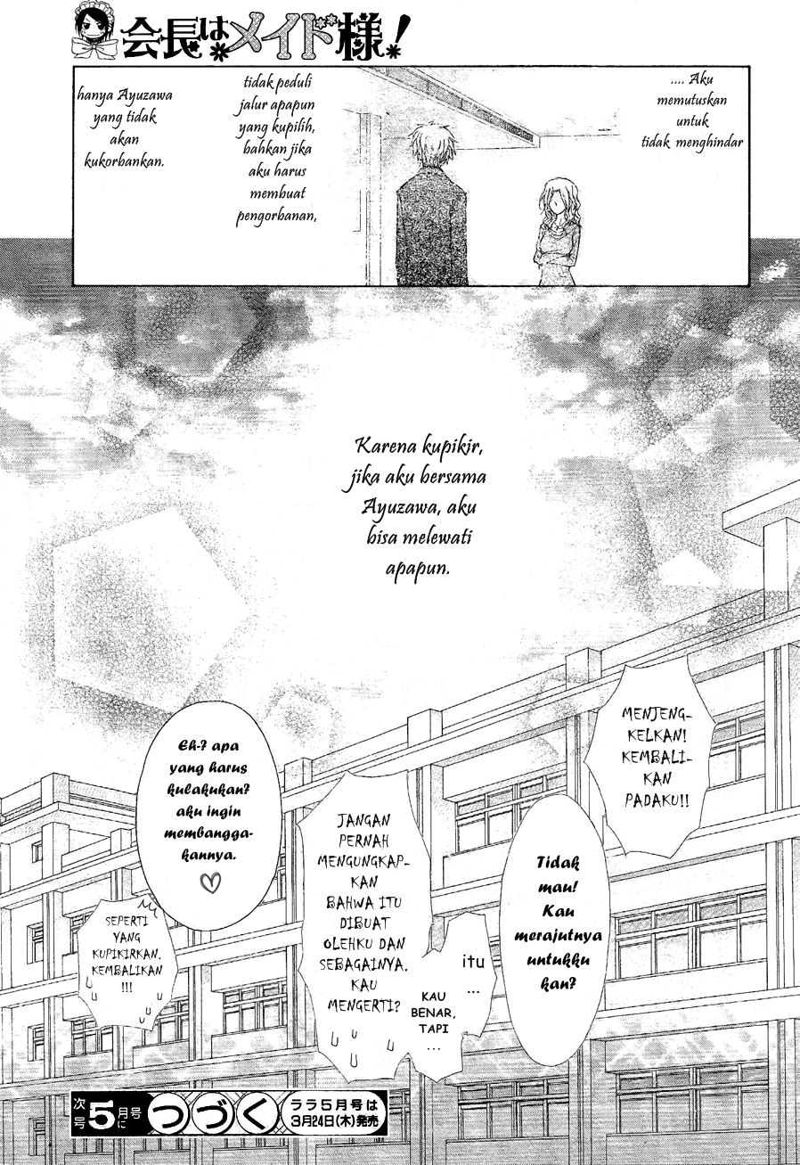 Kaichou Wa Maid Sama chapter 58 halaman 33