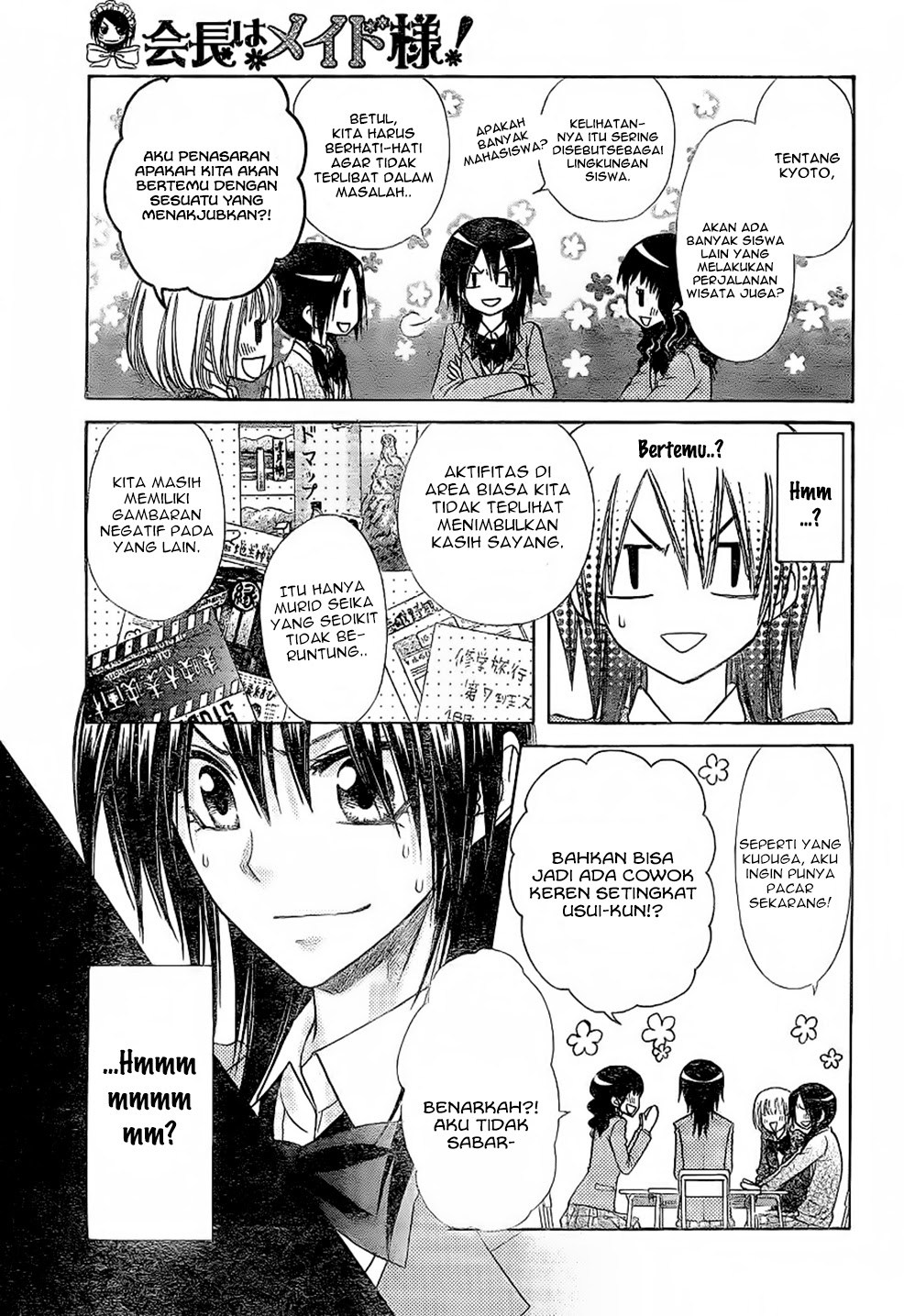 Kaichou Wa Maid Sama chapter 59 halaman 12