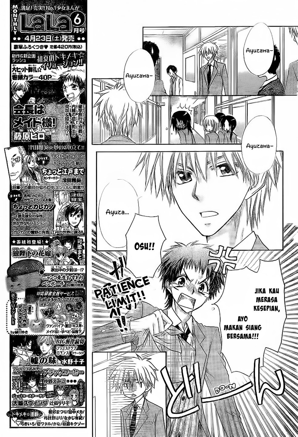 Kaichou Wa Maid Sama chapter 59 halaman 22