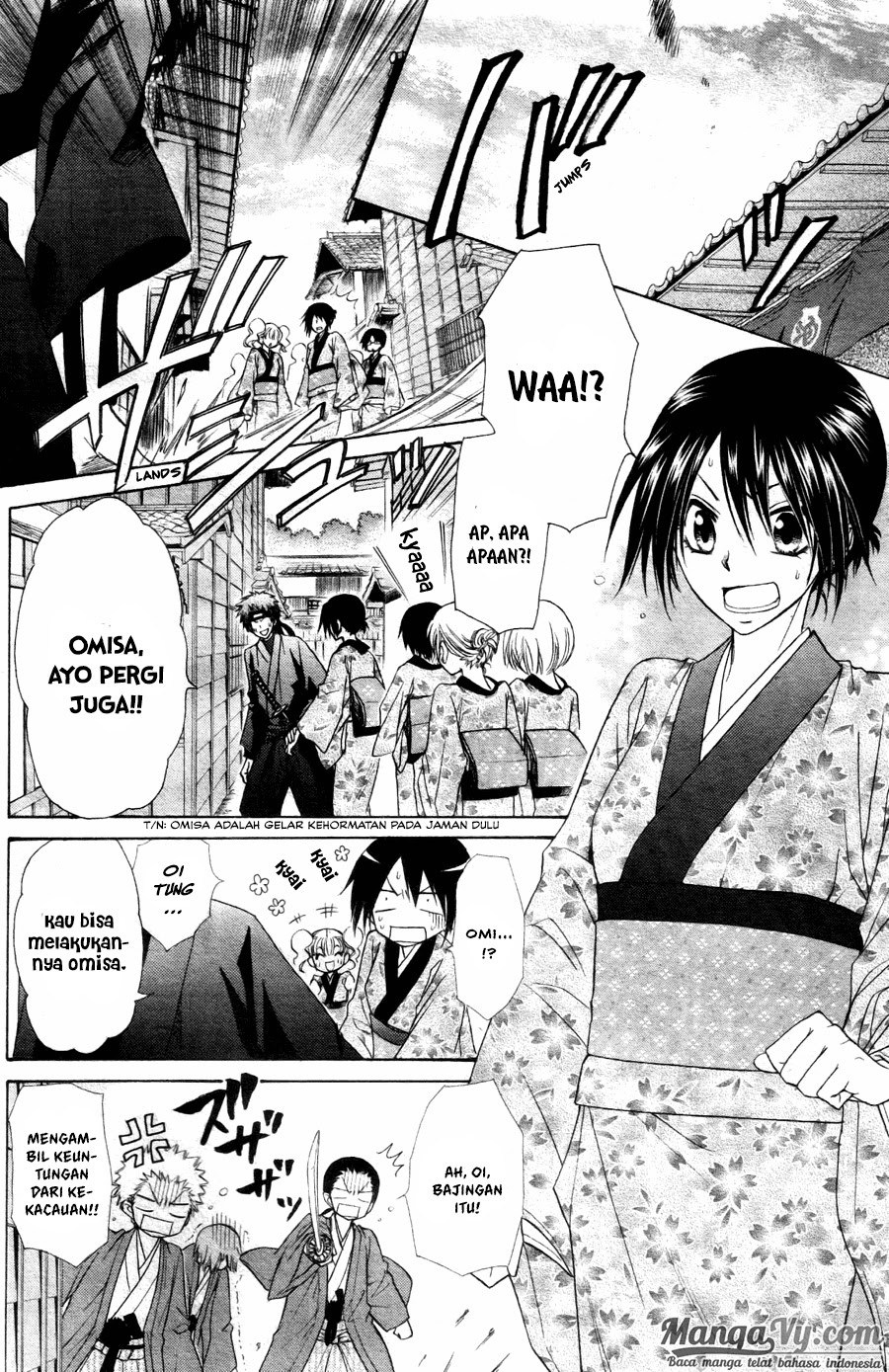 Kaichou Wa Maid Sama chapter 60 halaman 5