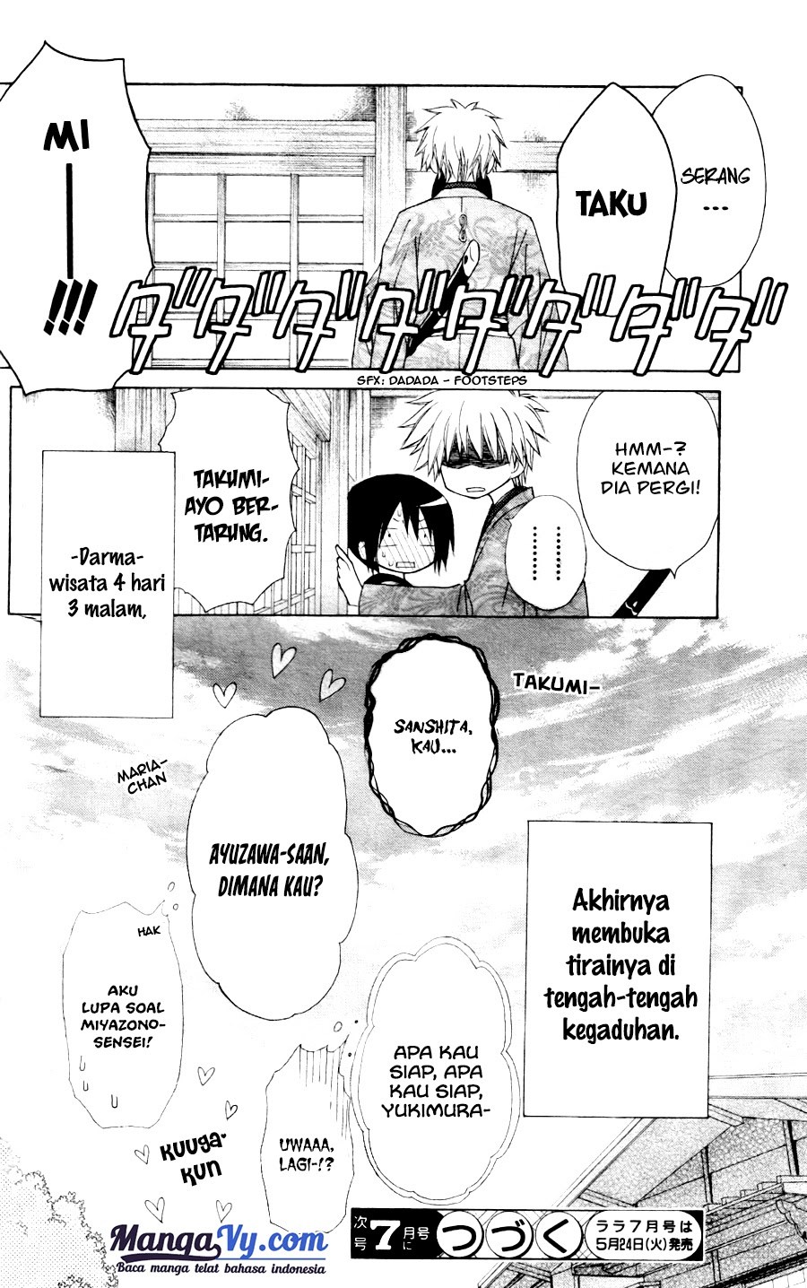 Kaichou Wa Maid Sama chapter 60 halaman 42