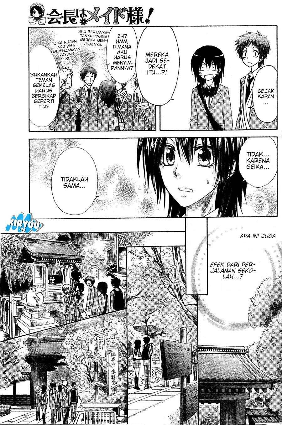 Kaichou Wa Maid Sama chapter 61 halaman 15