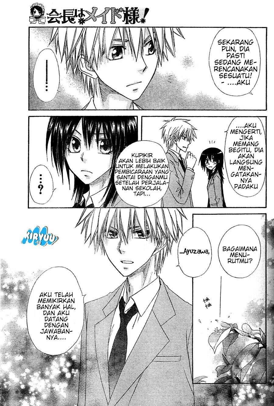 Kaichou Wa Maid Sama chapter 61 halaman 21