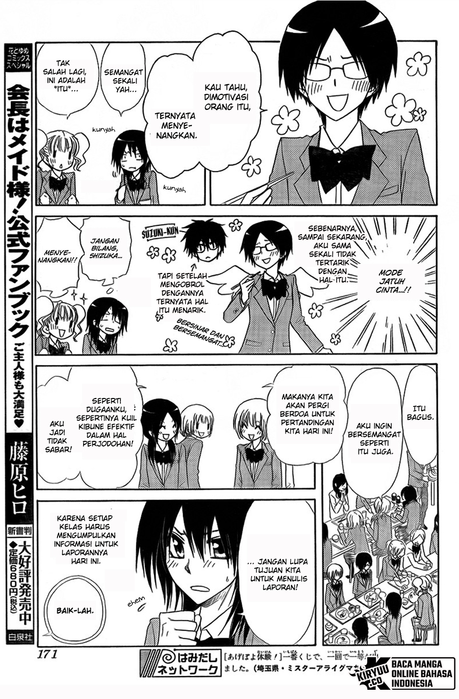 Kaichou Wa Maid Sama chapter 62 halaman 12