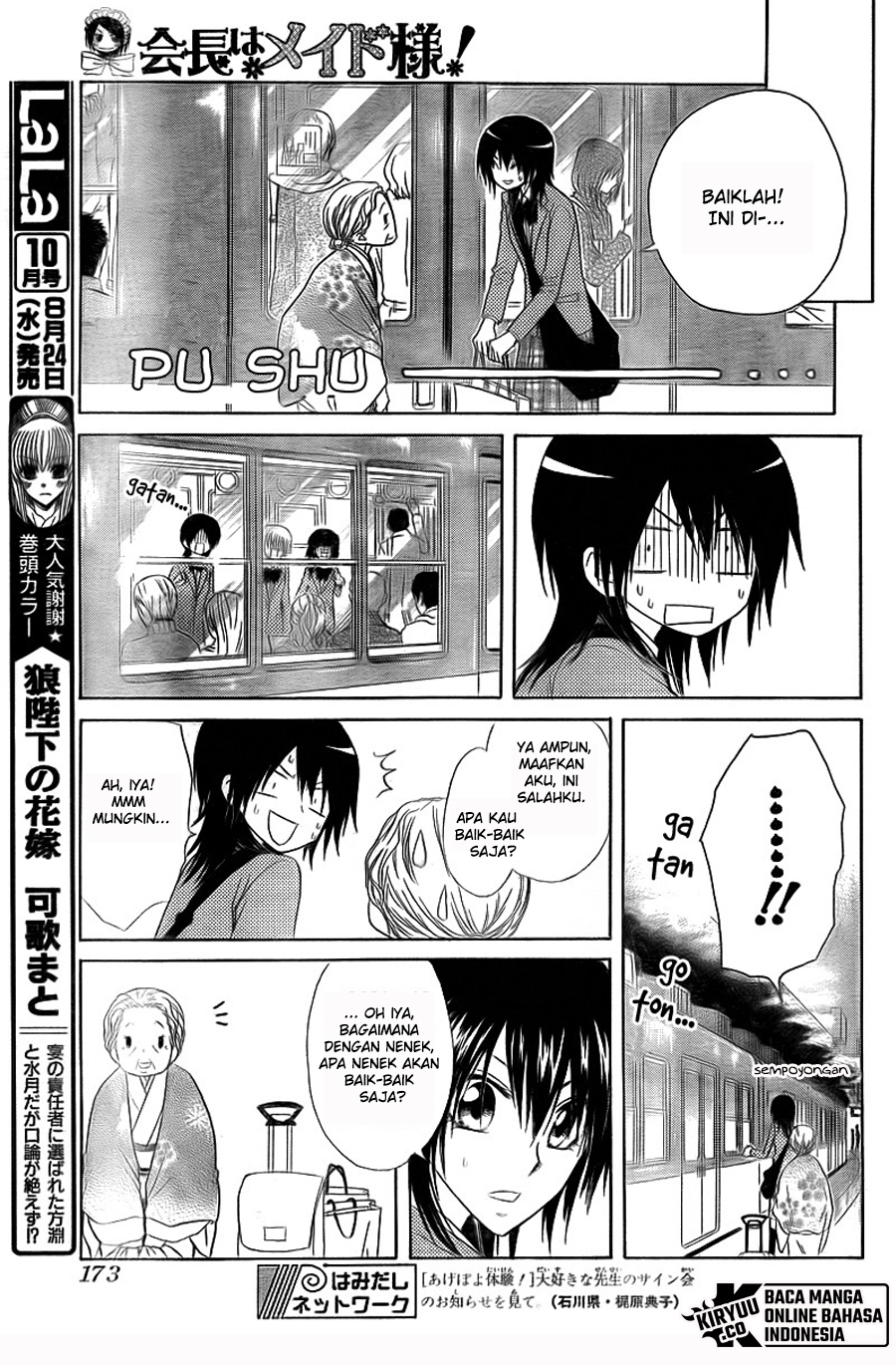 Kaichou Wa Maid Sama chapter 62 halaman 14