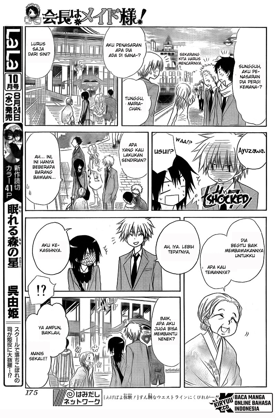 Kaichou Wa Maid Sama chapter 62 halaman 16