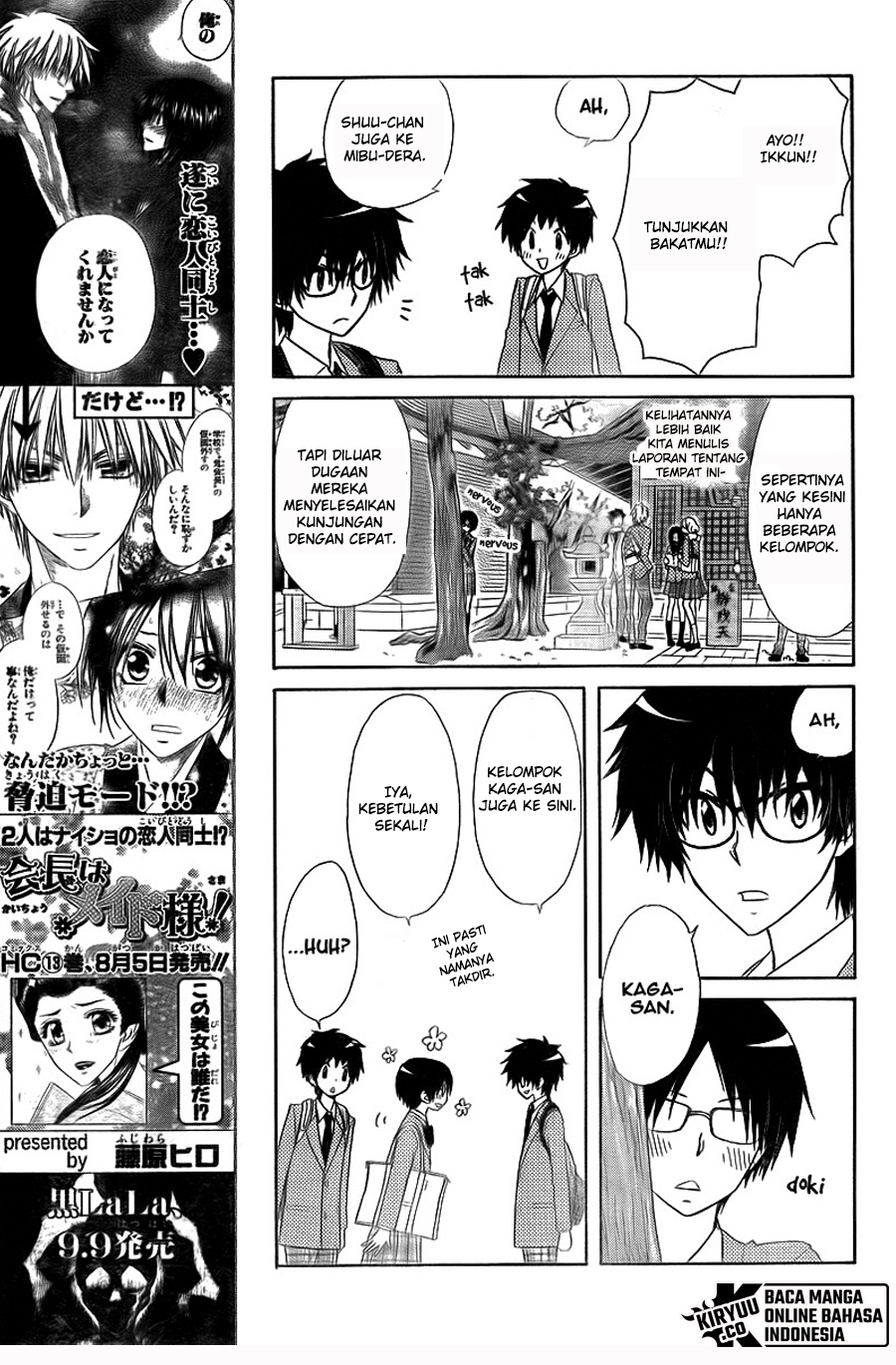 Kaichou Wa Maid Sama chapter 62 halaman 18