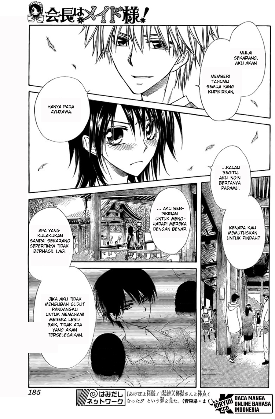 Kaichou Wa Maid Sama chapter 62 halaman 26