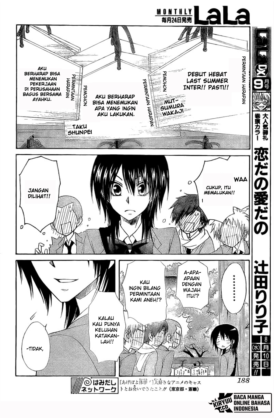 Kaichou Wa Maid Sama chapter 62 halaman 29