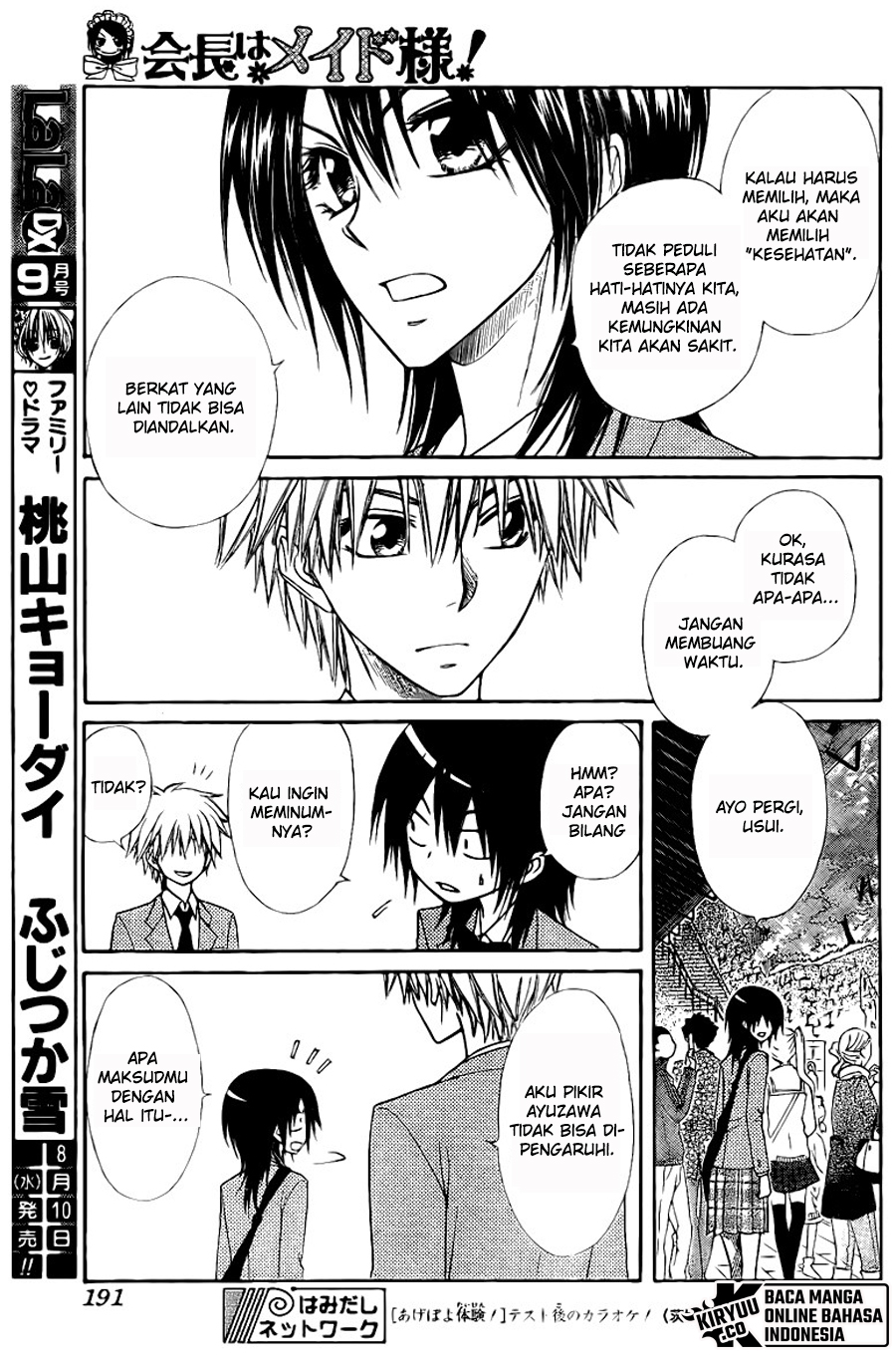 Kaichou Wa Maid Sama chapter 62 halaman 32