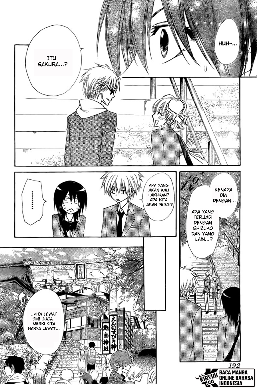 Kaichou Wa Maid Sama chapter 62 halaman 33