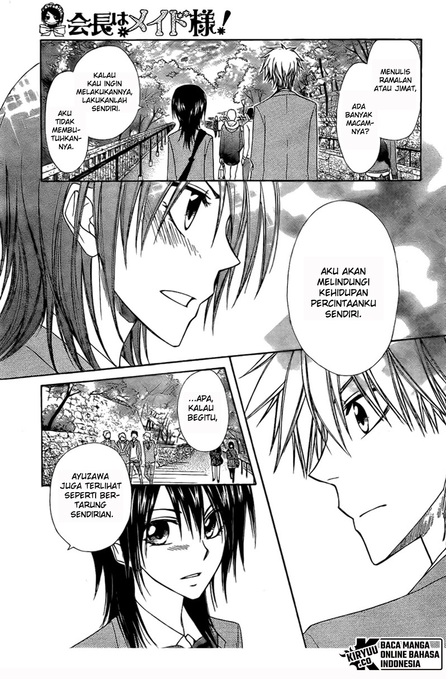 Kaichou Wa Maid Sama chapter 62 halaman 36