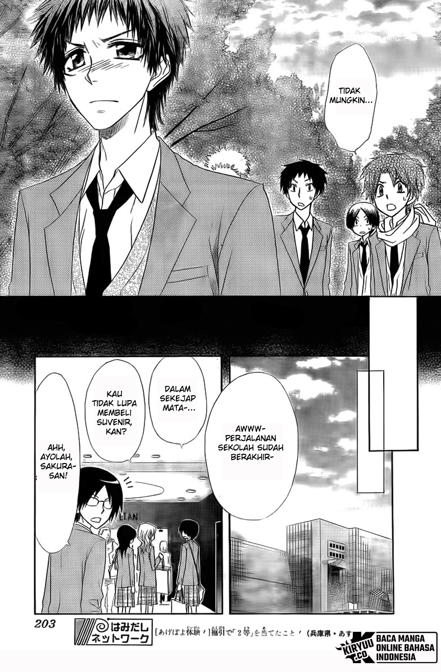 Kaichou Wa Maid Sama chapter 62 halaman 44