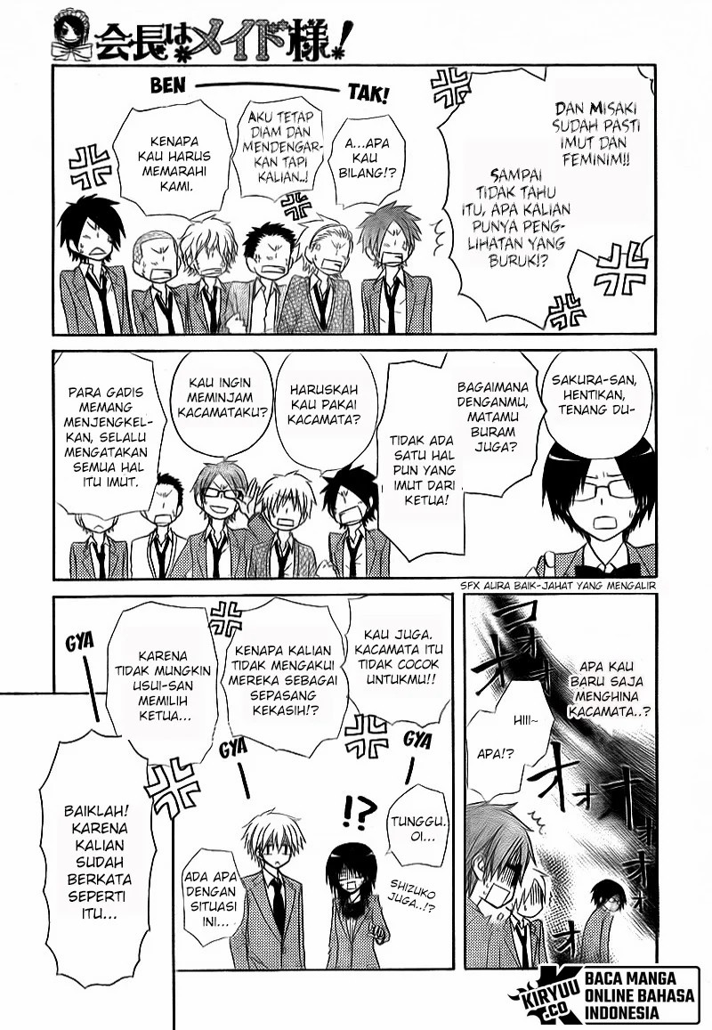 Kaichou Wa Maid Sama chapter 63 halaman 8