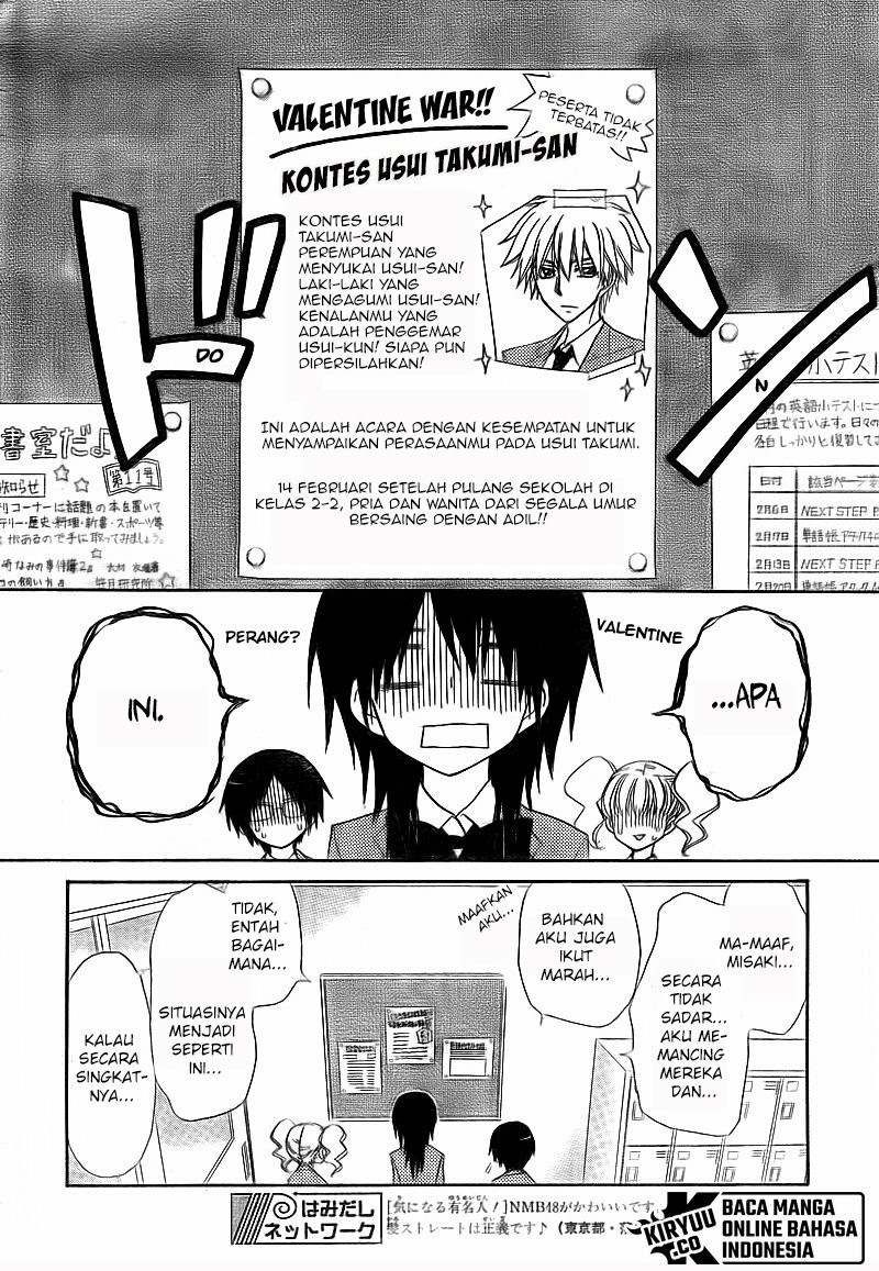 Kaichou Wa Maid Sama chapter 63 halaman 9