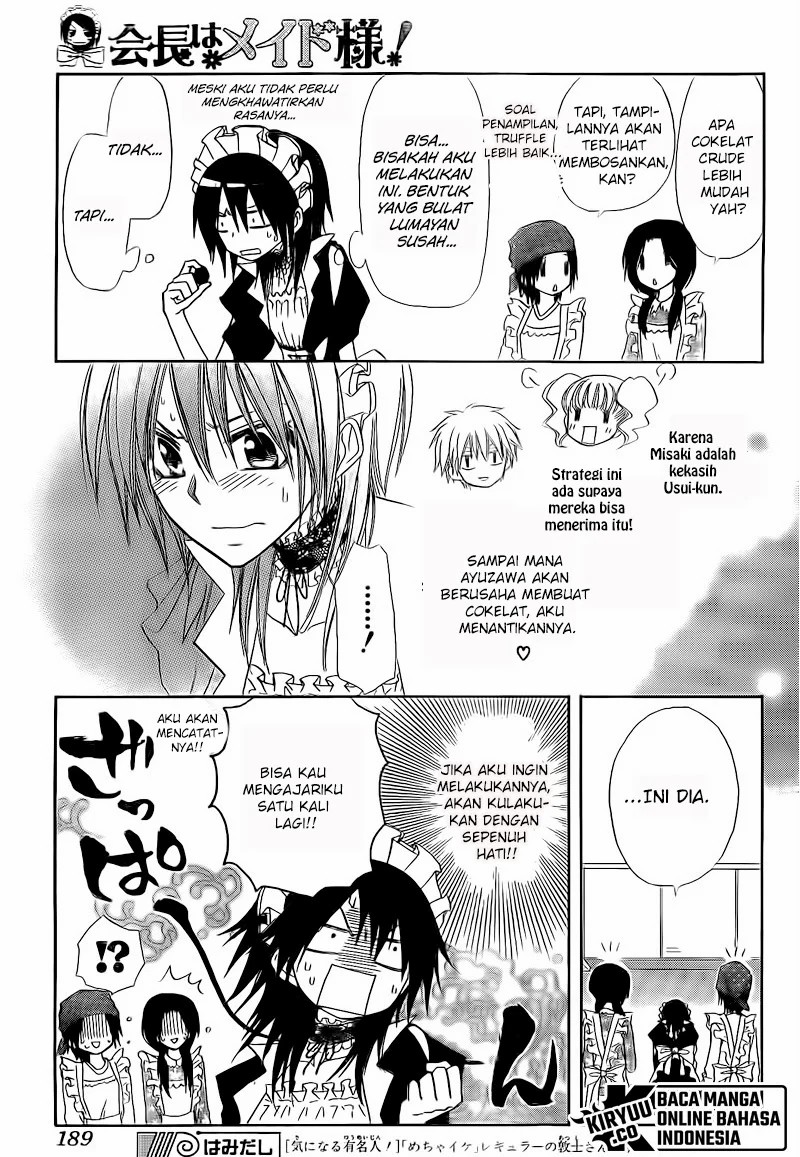 Kaichou Wa Maid Sama chapter 63 halaman 14